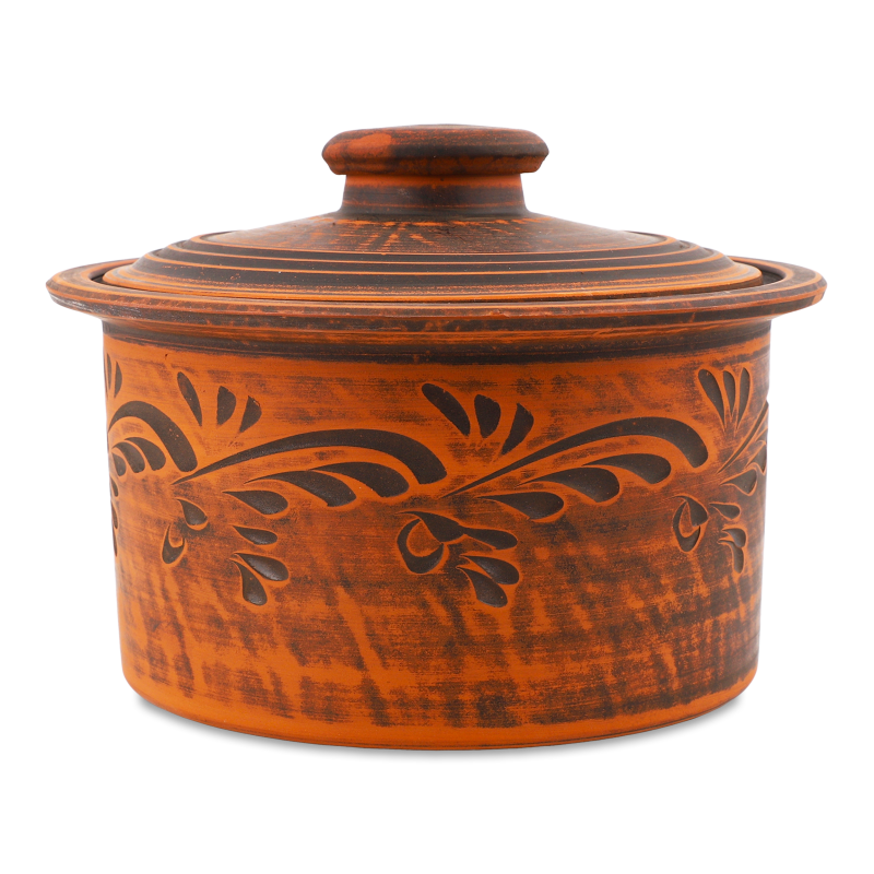 Каструля 2л кераміка декор Духм’яна піч