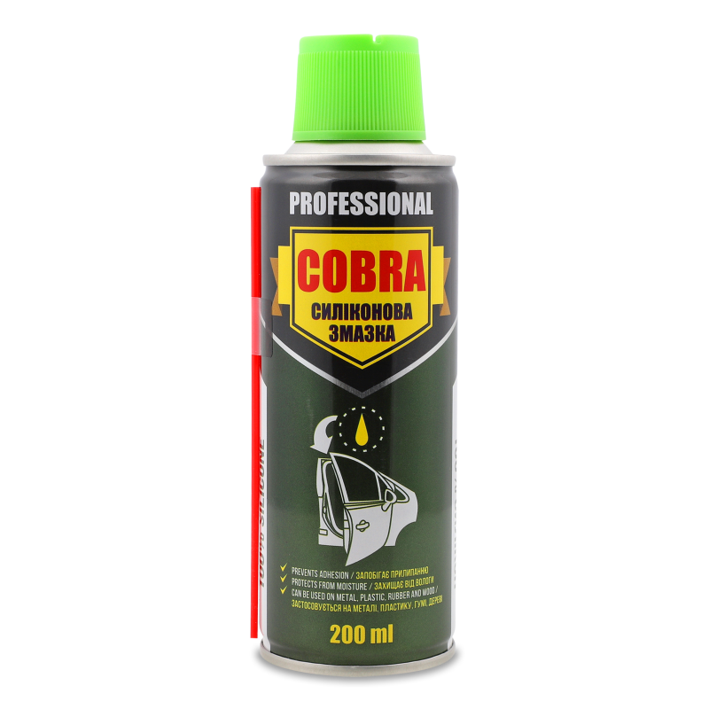 Змазка силіконова 200мл Cobra