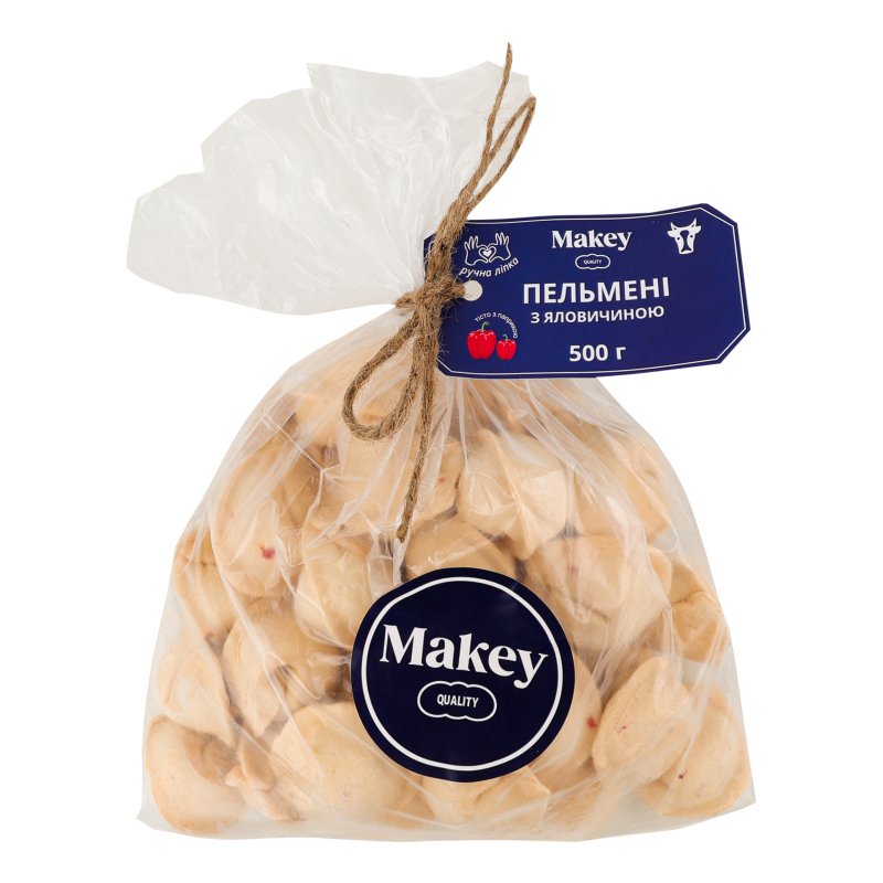 Пельмені з яловичиною Makey м/у