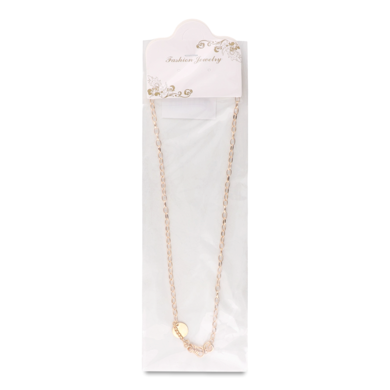 Ланцюжок з підвіскою 40см в асортименті LF25051604