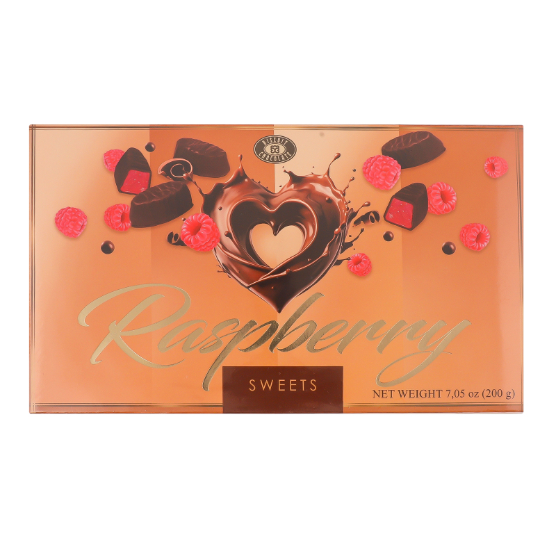 Цукерки Raspberry Biscuit Chocolate к/у