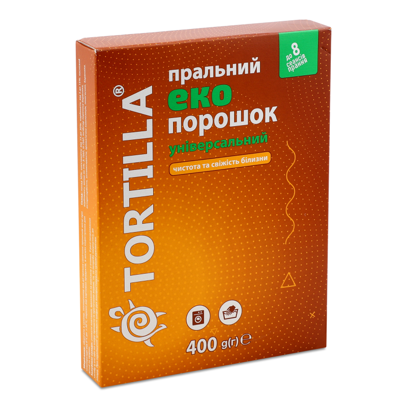Порошок пральний Еко універсальний 400г Тортілла