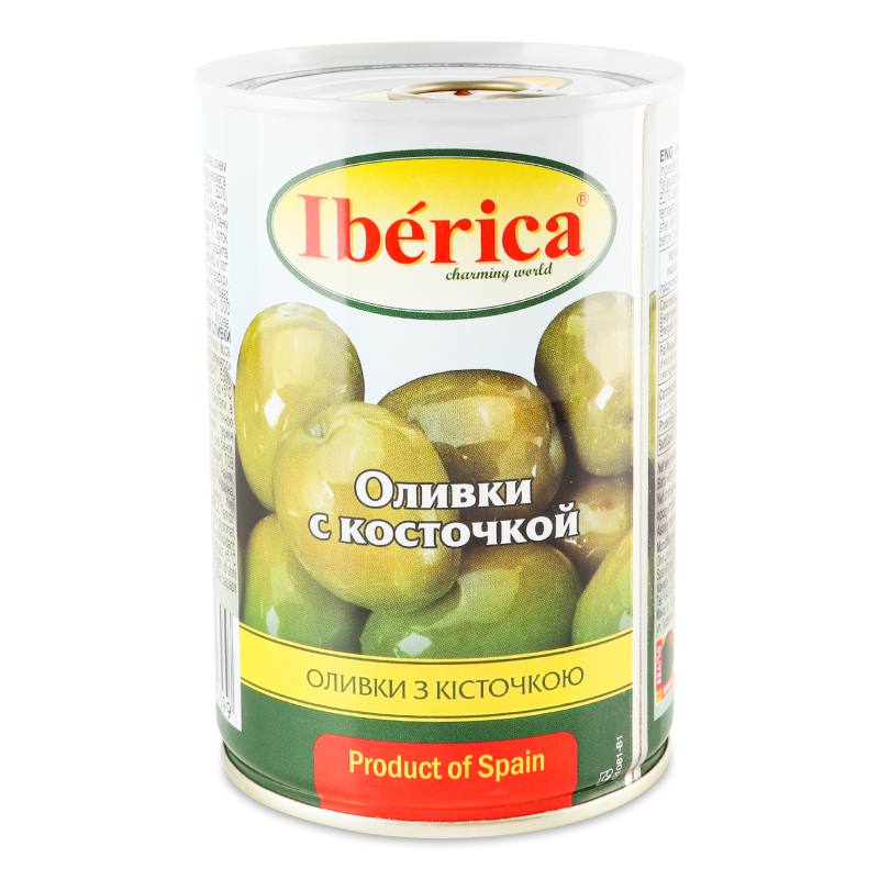 Оливки з/к 420г ж/б Іберіка