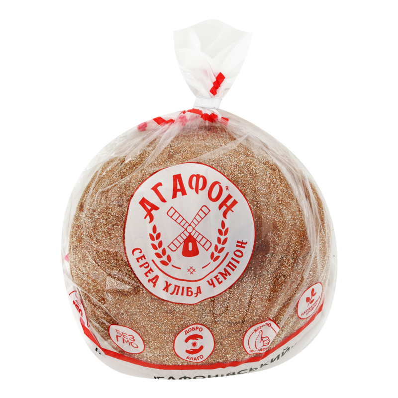 Хліб подовий Агафонівський Агафон м/у