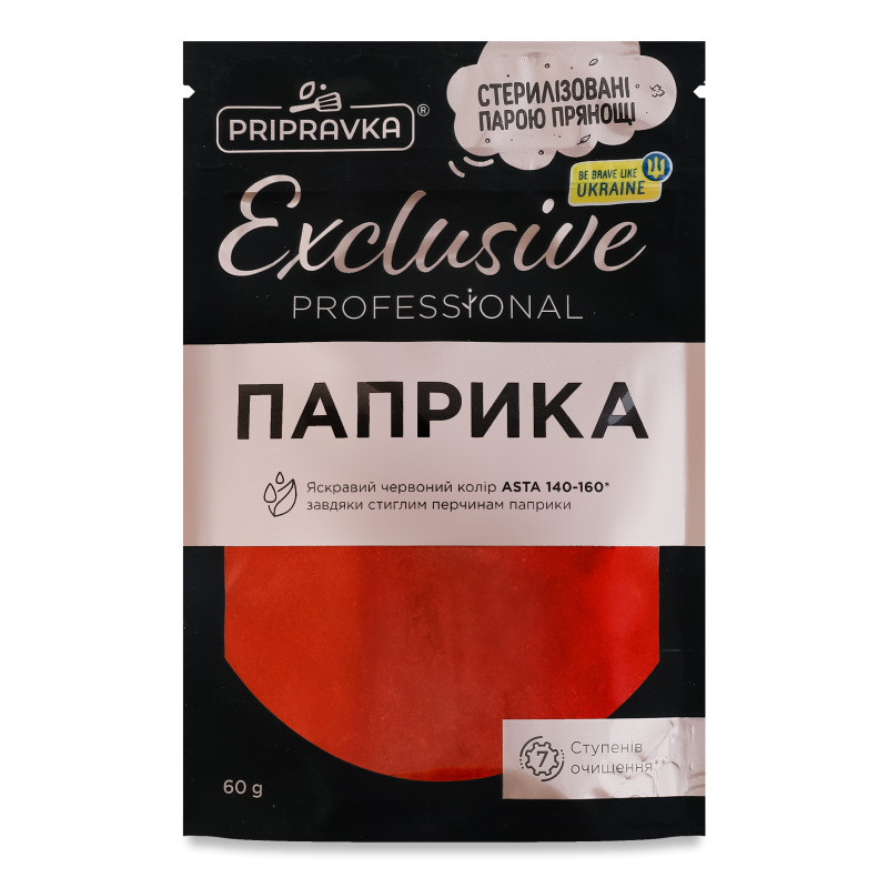 Паприка Ексклюзив Профешнл мелена 60г Приправка