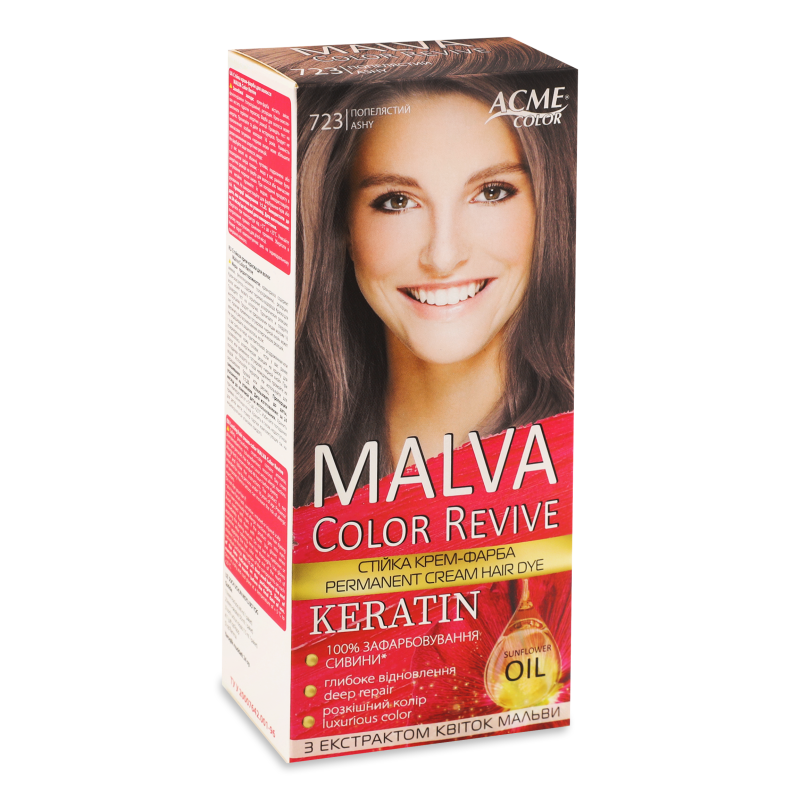 Крем-фарба д/волосся Color Revive 723 попелястий Malva
