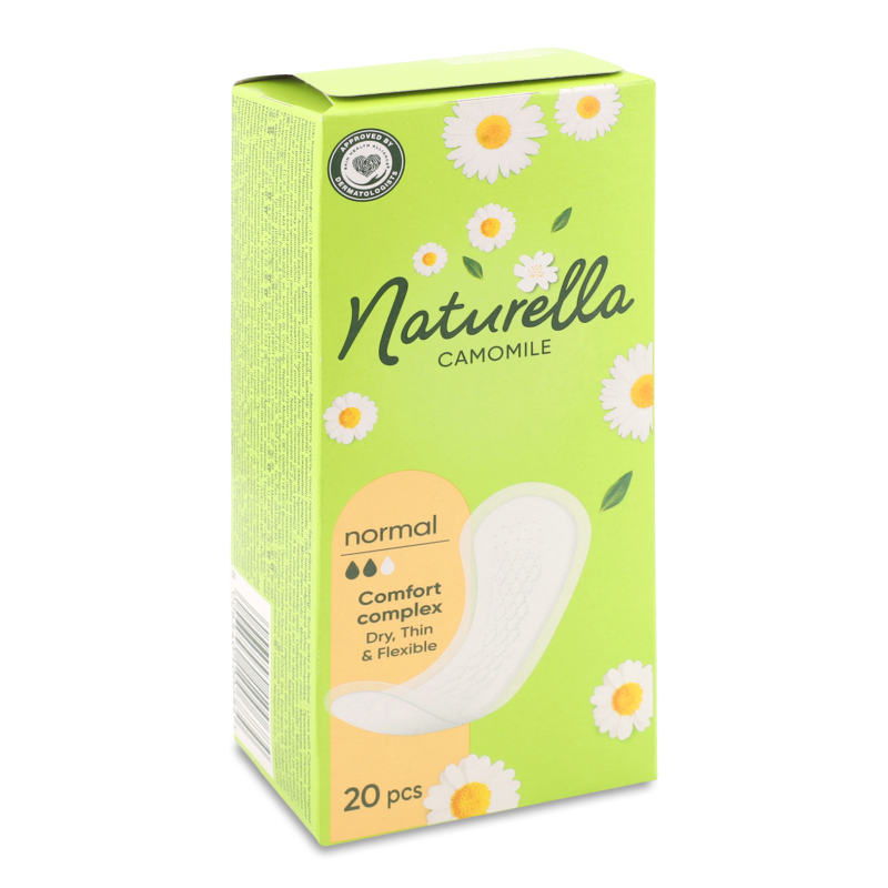 Прокладки щоденні Camomile normal 20шт Naturella