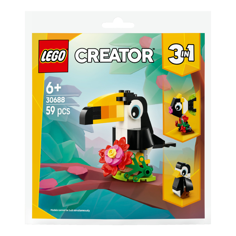 Конструктор для детей от 6лет 3в1 №30688 Creator Lego 59эл LEGO