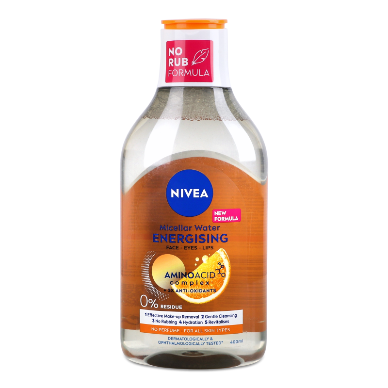 Вода міцелярна Energising з антиоксидантами 400мл Nivea