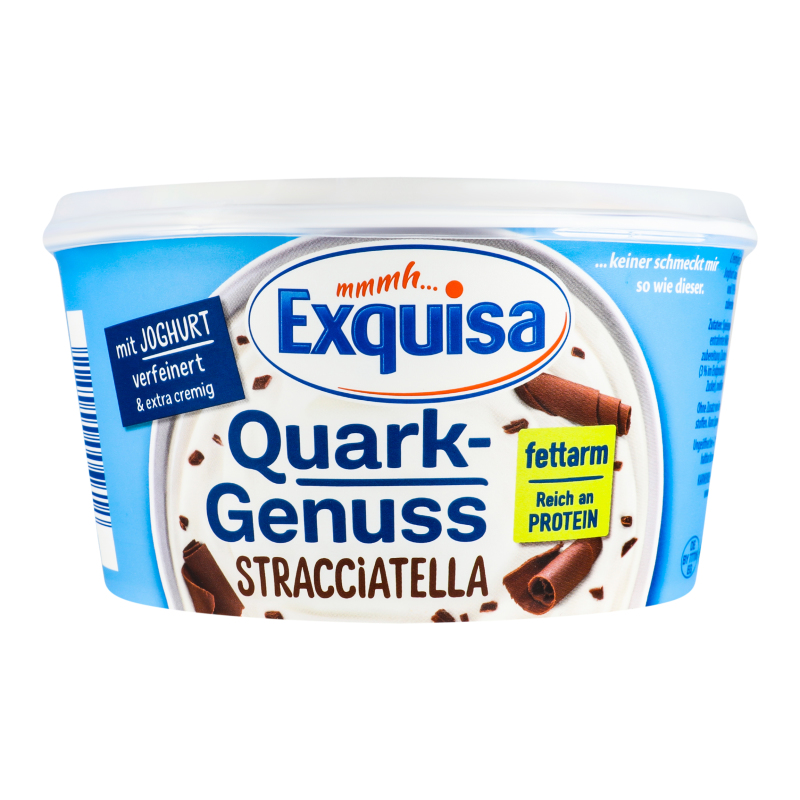 Десерт 0.2% сирний Stracciatella Quark Genuss Exquisa ст