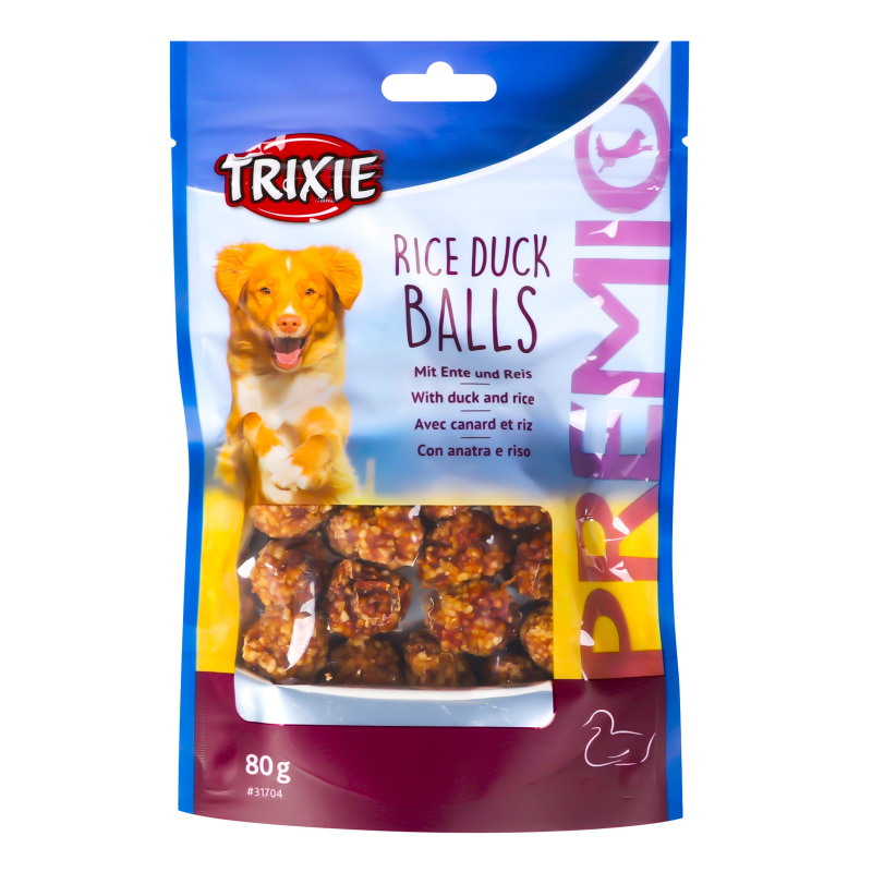 Duck Rice Ball Лакомства для собак Rice Duck Balls Trixie м/у 80г Trixie(4011905317045 ...