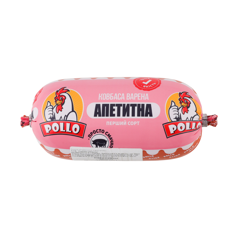 Ковбаса варена Апетитна Pollo 1с м/у