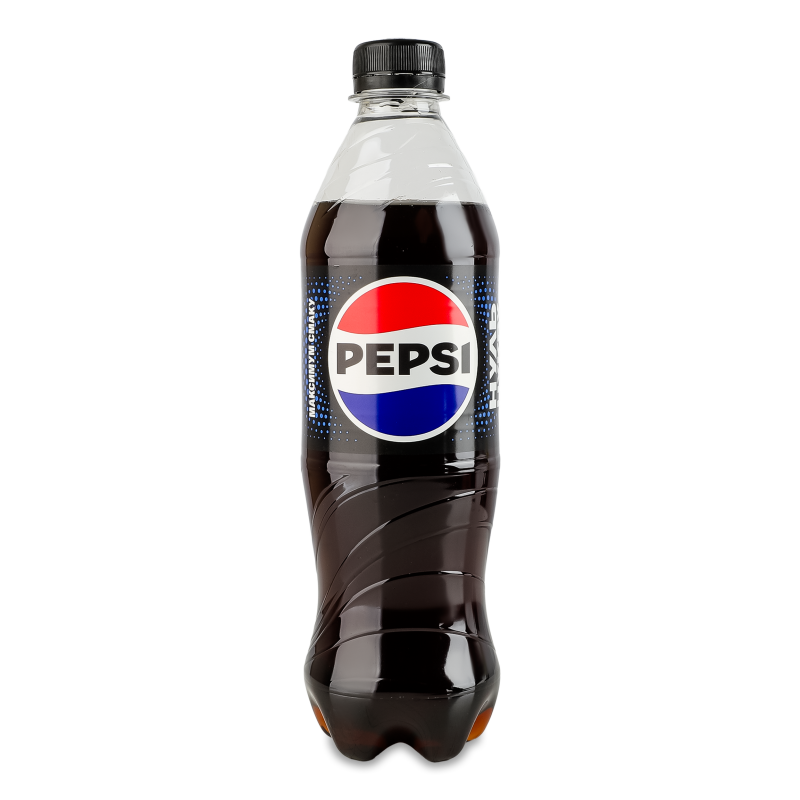 Напій безалкогольний Блек сильногазований 0,5л пет Pepsi