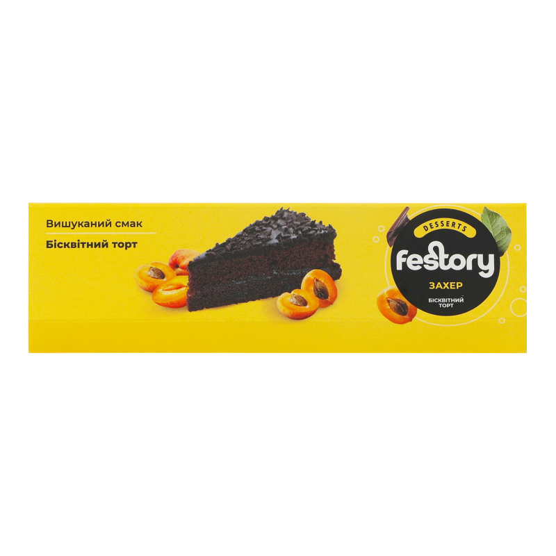 Торт бісквітний Захер Festory лоток