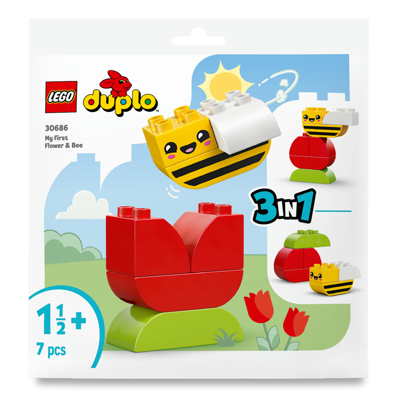 Конструктор Duplo Моя перша квітка та бджілка Lego