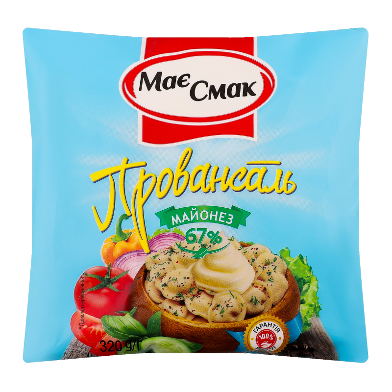 Майонез 67% Провансаль Має Смак м/у