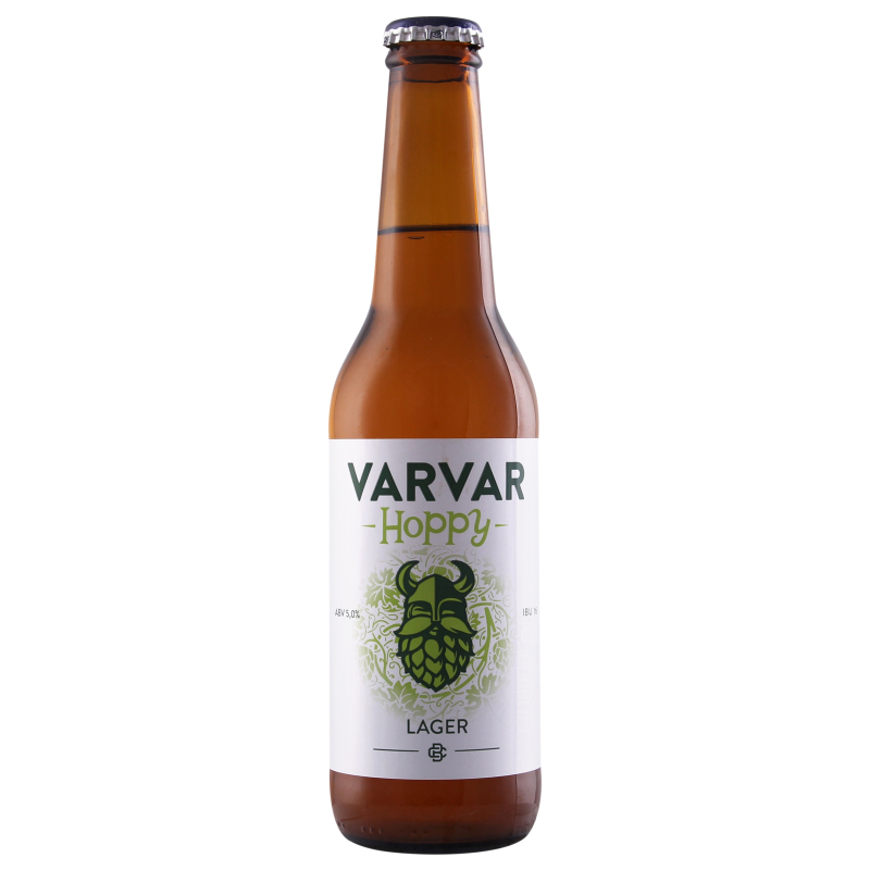Пиво 0.33л 5% светлое нефильтрованное непастеризованное Hoppy Lager ...