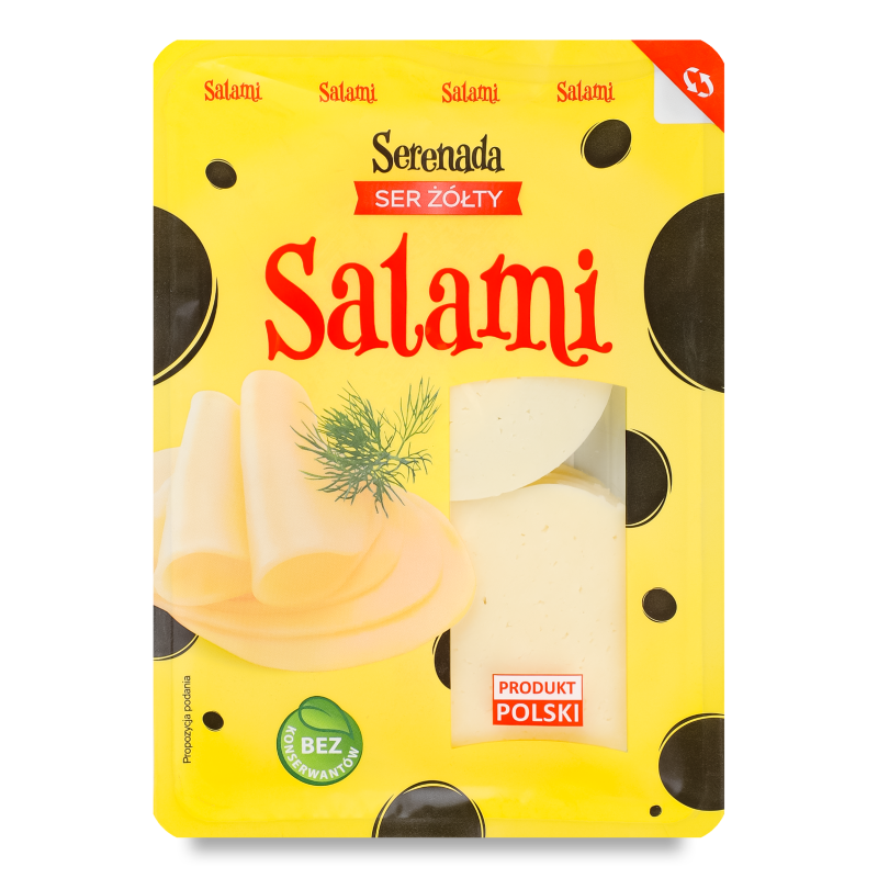 Сир Salami нарізка 135г Serenada