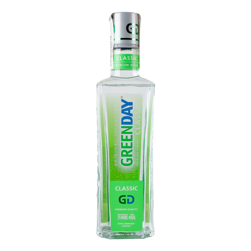 Горілка 375мл 40% Classic Green Day пл Green Day(4820183100870