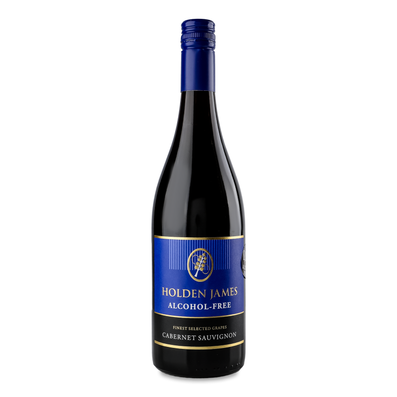 Напій безалкогольний на основі деалкоголізованого вина Cabernet Sauvignon червоний н/солодкий 0,75л Holden James