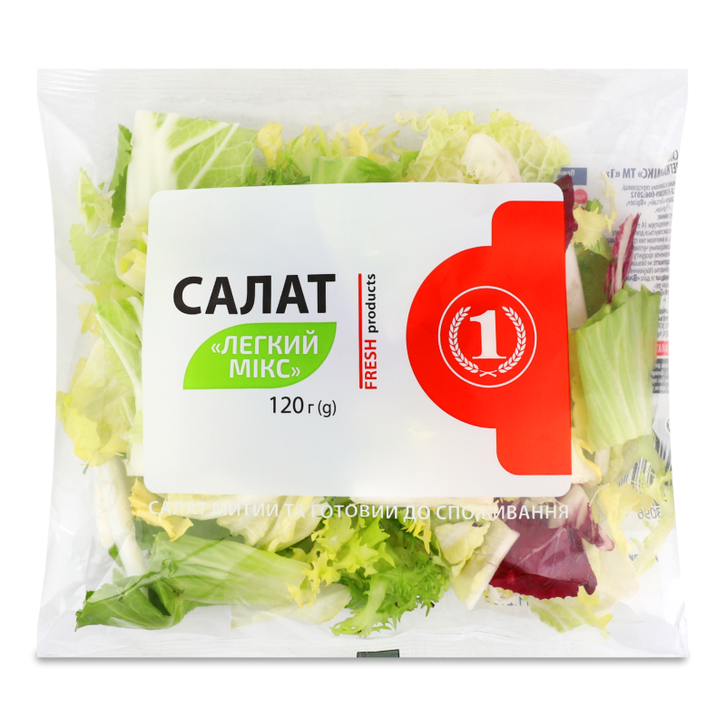 Салат Легкий мікс 120г ТМ “1”
