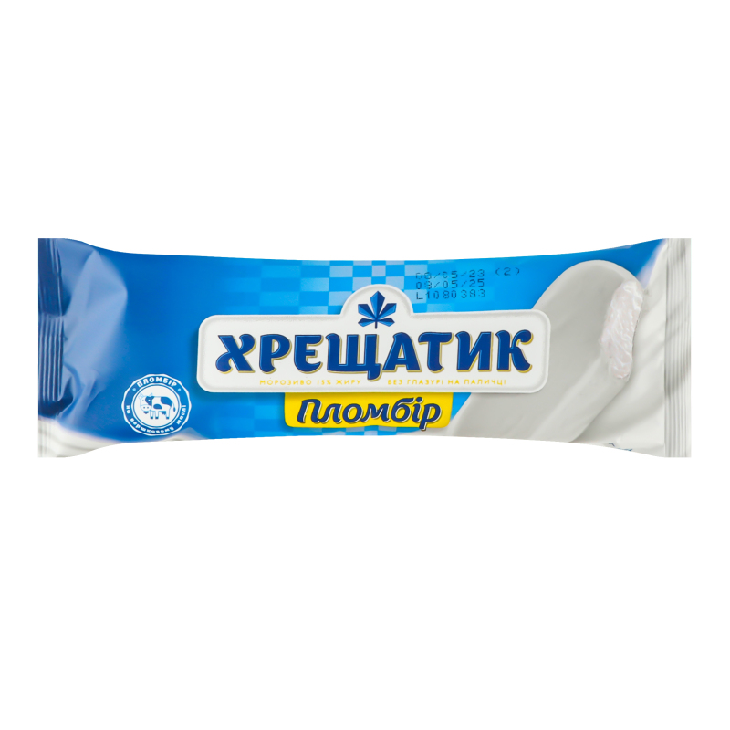 Морозиво 15% пломбір Хрещатик м/у 65г Хрещатик(4823009206367