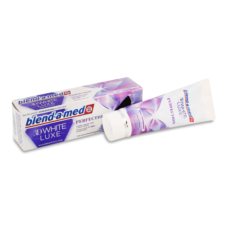 Паста зубна 3Д Вайт Люкс Довершеність 75мл Бленд-а-мед