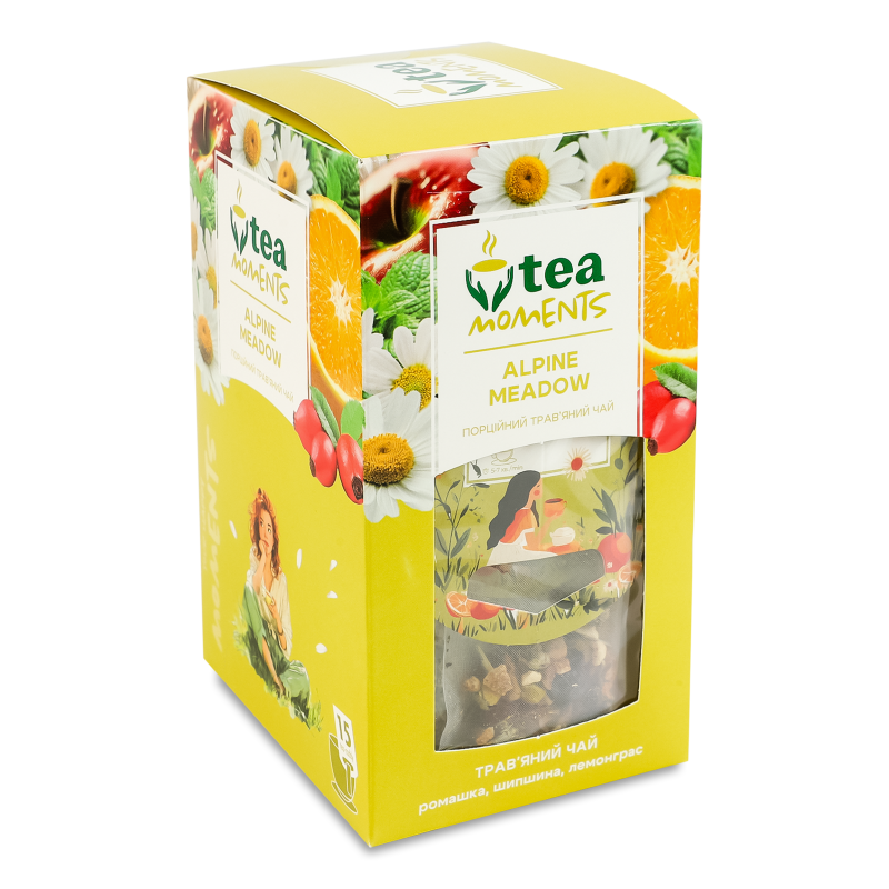 Чай квітково-трав’яний Alpine Meadow 15*2,2г Tea Moments