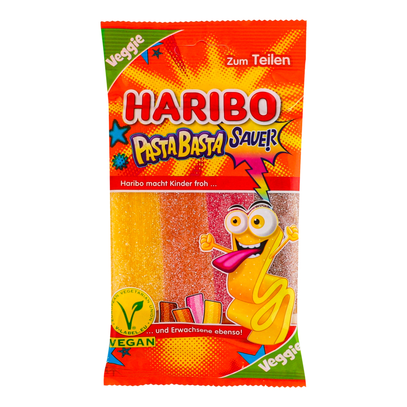 Цукерки желейні Sour Pasta basta Haribo м/у