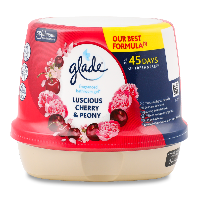 Аромагель Пiвонiя та соковиті ягоди 180г Glade