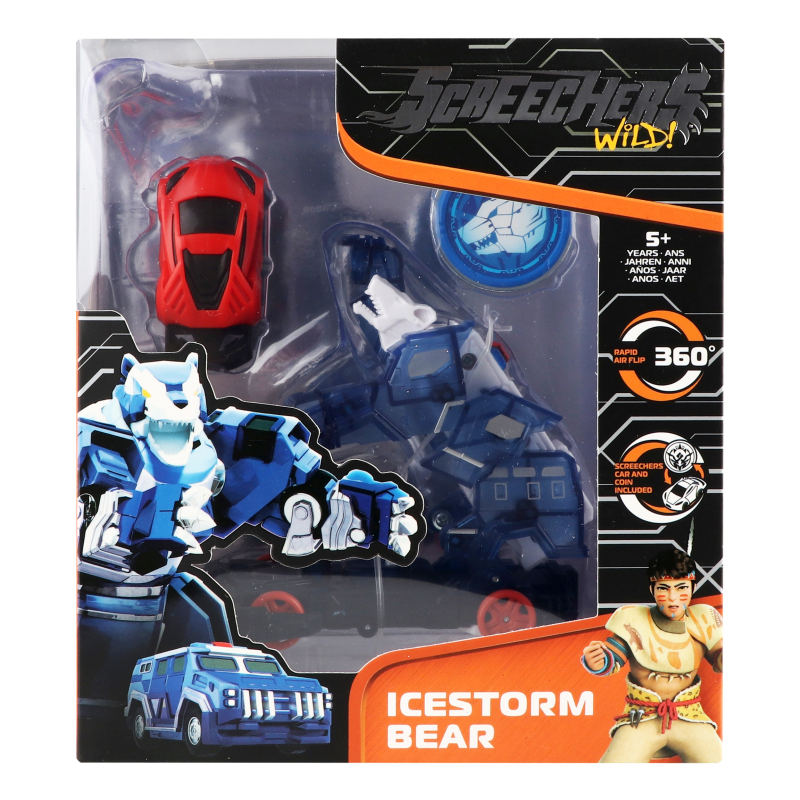 Машинка-трансформер для детей от 5лет №EU685203 Icestorm Bear S4