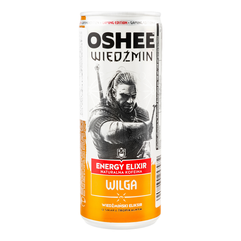 Напій енергетичний безалкогольний газований Tropikal Oshee з/б
