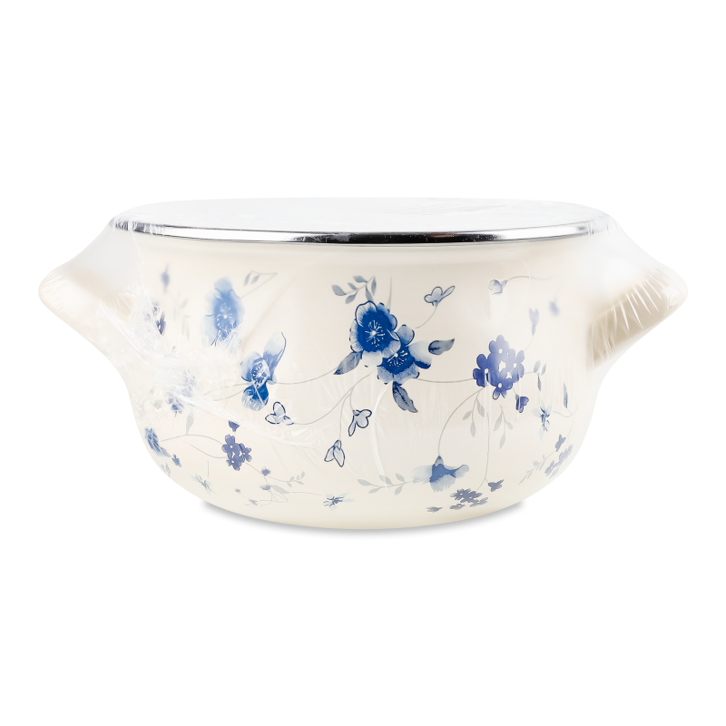 Каструля Квіти 3л емальована Афіон