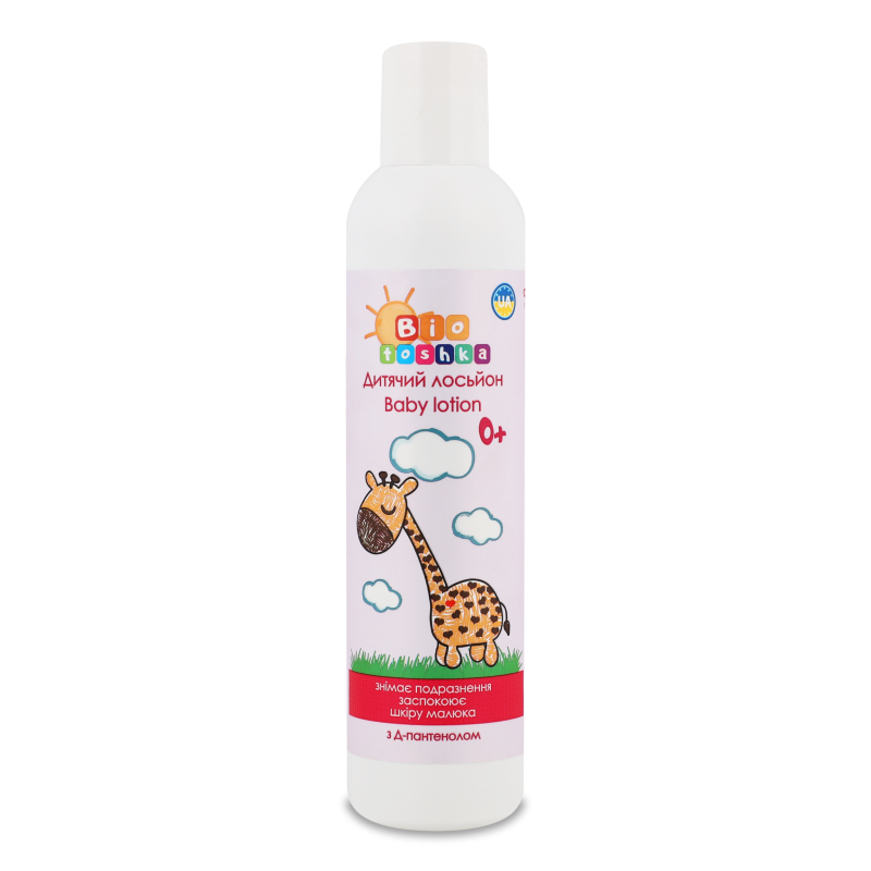 Лосьйон д/обличчя та тіла дитячий Біотошка з Д-пантенолом 250 мл Біотон