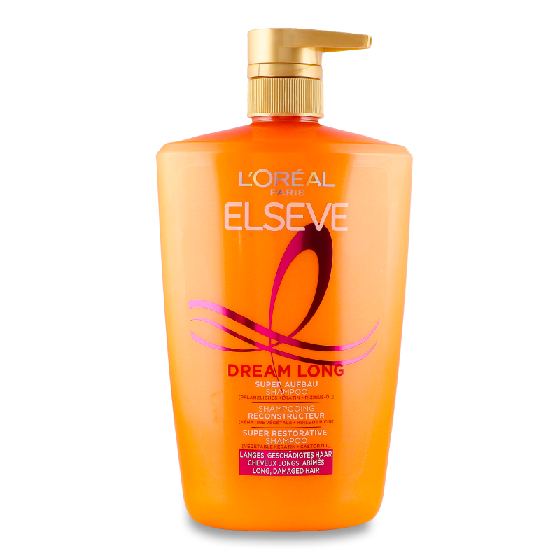 Шампунь Ельсев Дрім Лонг д/довгого та пошкодженого волосся 1л Лореаль