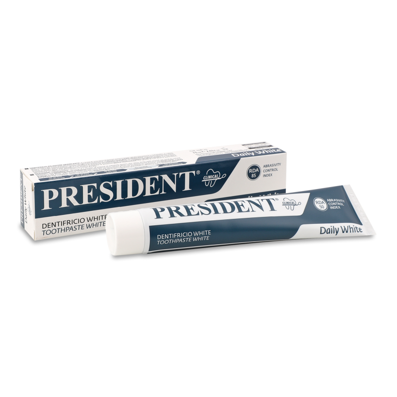 Паста зубна White 75мл President