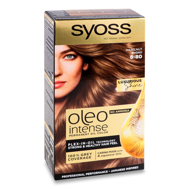 Фарба д/волосся 6-80 золотистий русявий Сйосс Олео інтенс