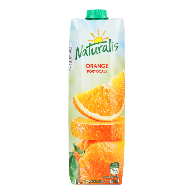 Нектар неосвітлений пастеризований Orange Naturalis т/п