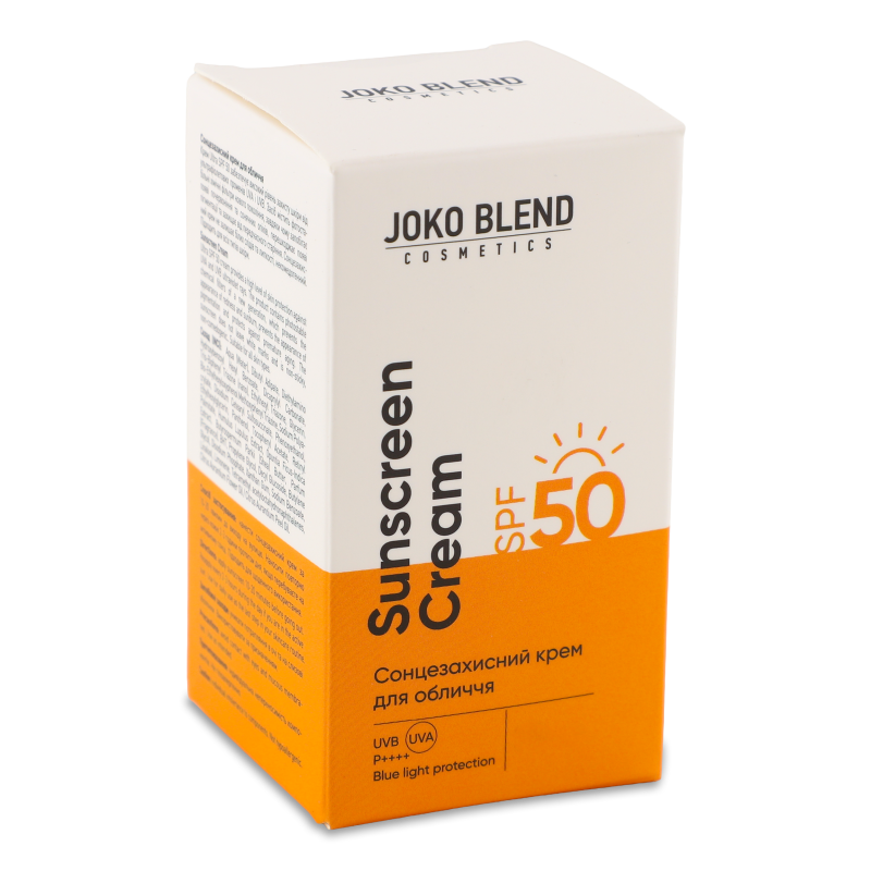 Крем д/обличчя сонцезахисний SPF50 30мл Joko Blend