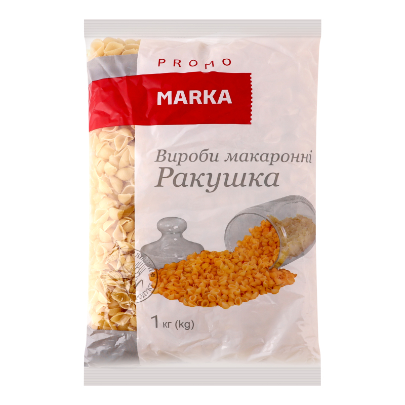 Вироби макаронні група В клас екстра Ракушка Marka Promo м/у