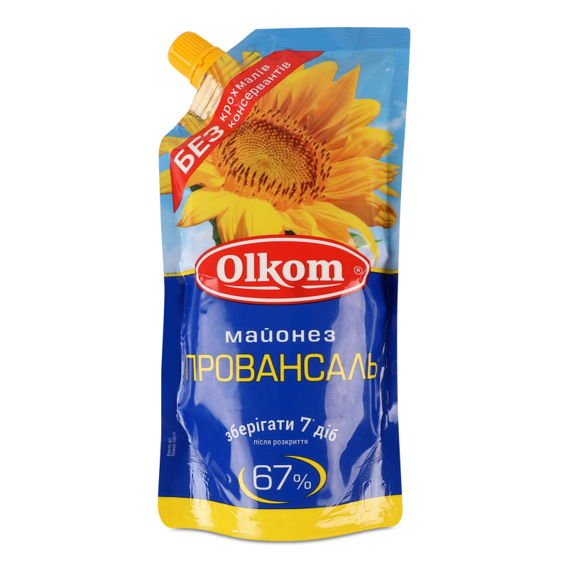 Майонез Провансаль 67% 295г д/п Олком