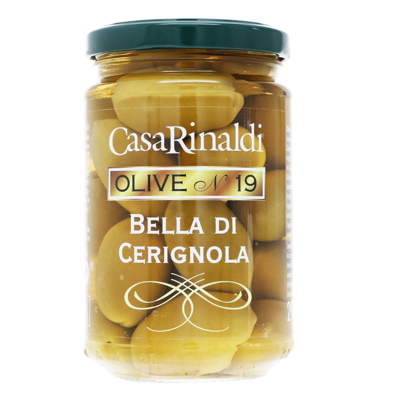 Оливки з кісточкою Bella di Cerignola Casa Rinaldi с/б