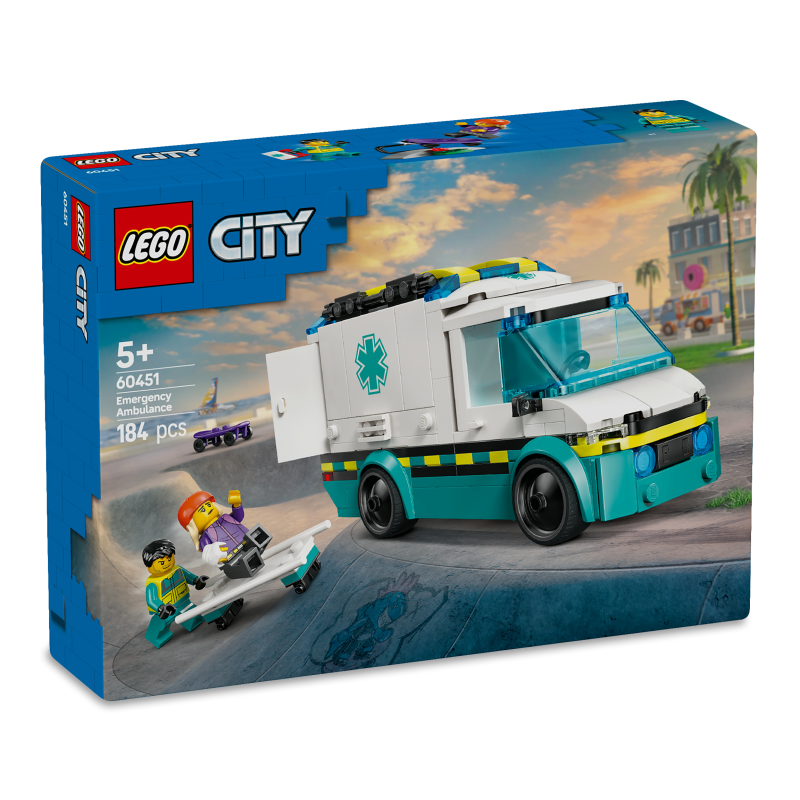 Конструктор City Карета швидкої допомоги 60451 Lego
