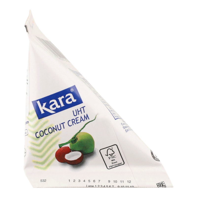 Вершки 24-26% кокосові ультрапастеризовані Kara т/п 65мл Kara