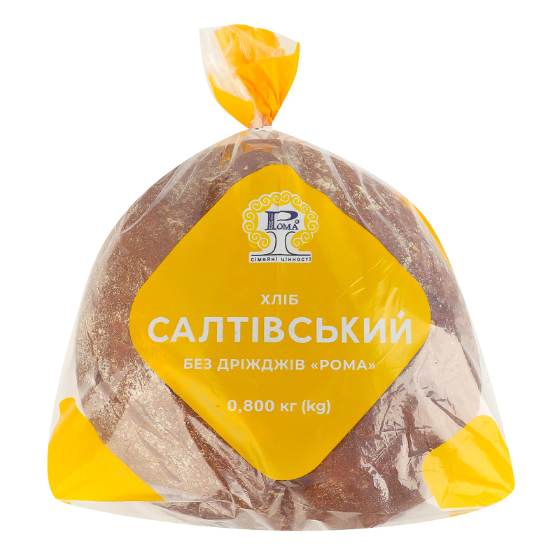 Хліб без дріжджів Салтівський Рома м/у