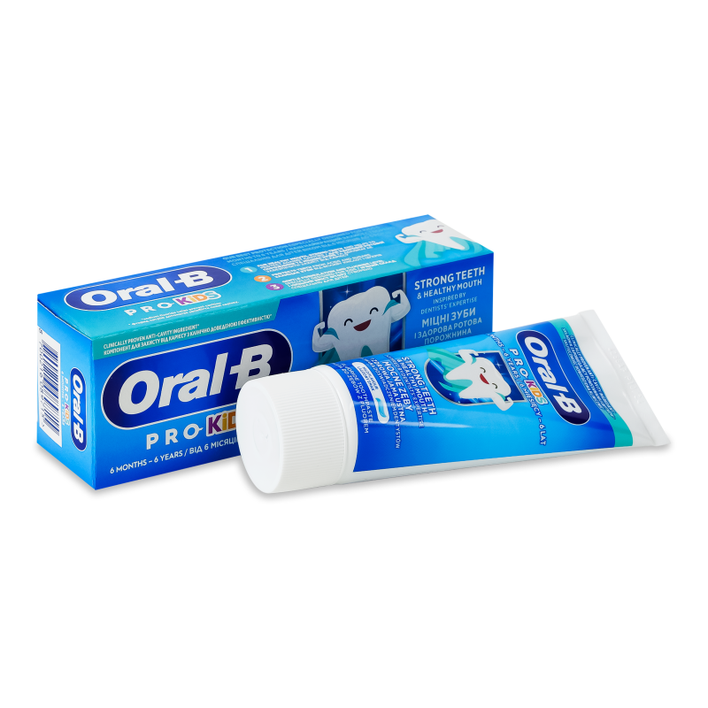 Паста зубна Pro-kids Ніжний смак від 6місяців 50мл Oral-B