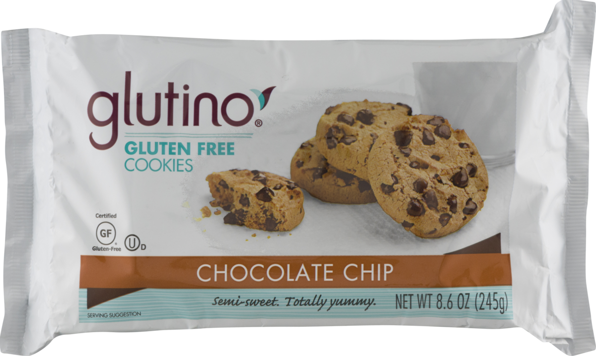 Glutino Gluten Free Cookies Chocolate Chip Glutino(678523070352
