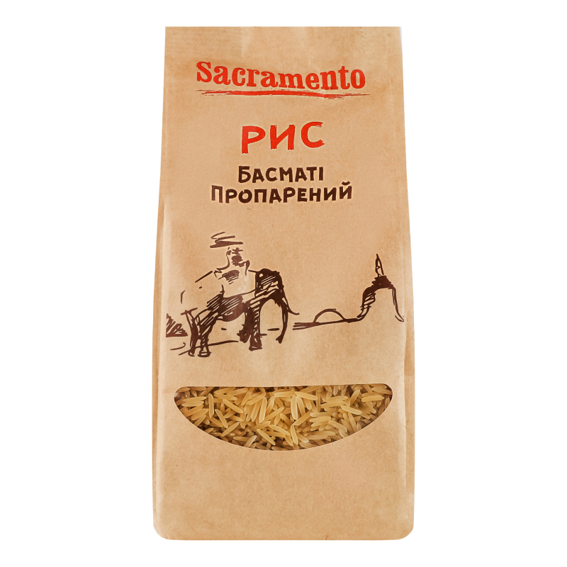 Рис пропарений Басматі Sacramento м/у