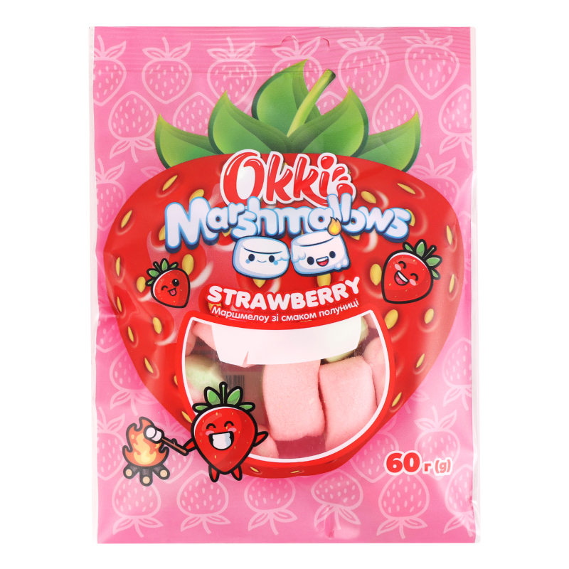 Маршмелоу Strawberry Okki м/у