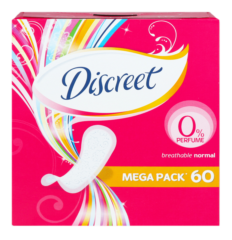 Discreet Normal Plus Прокладки щоденні Discreet Normal Plus Trio 60шт Discreet(8001090162076 ...
